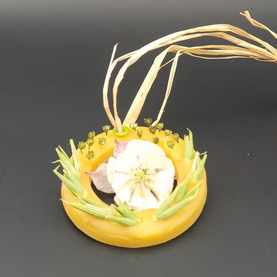 Suspension cire d'abeille